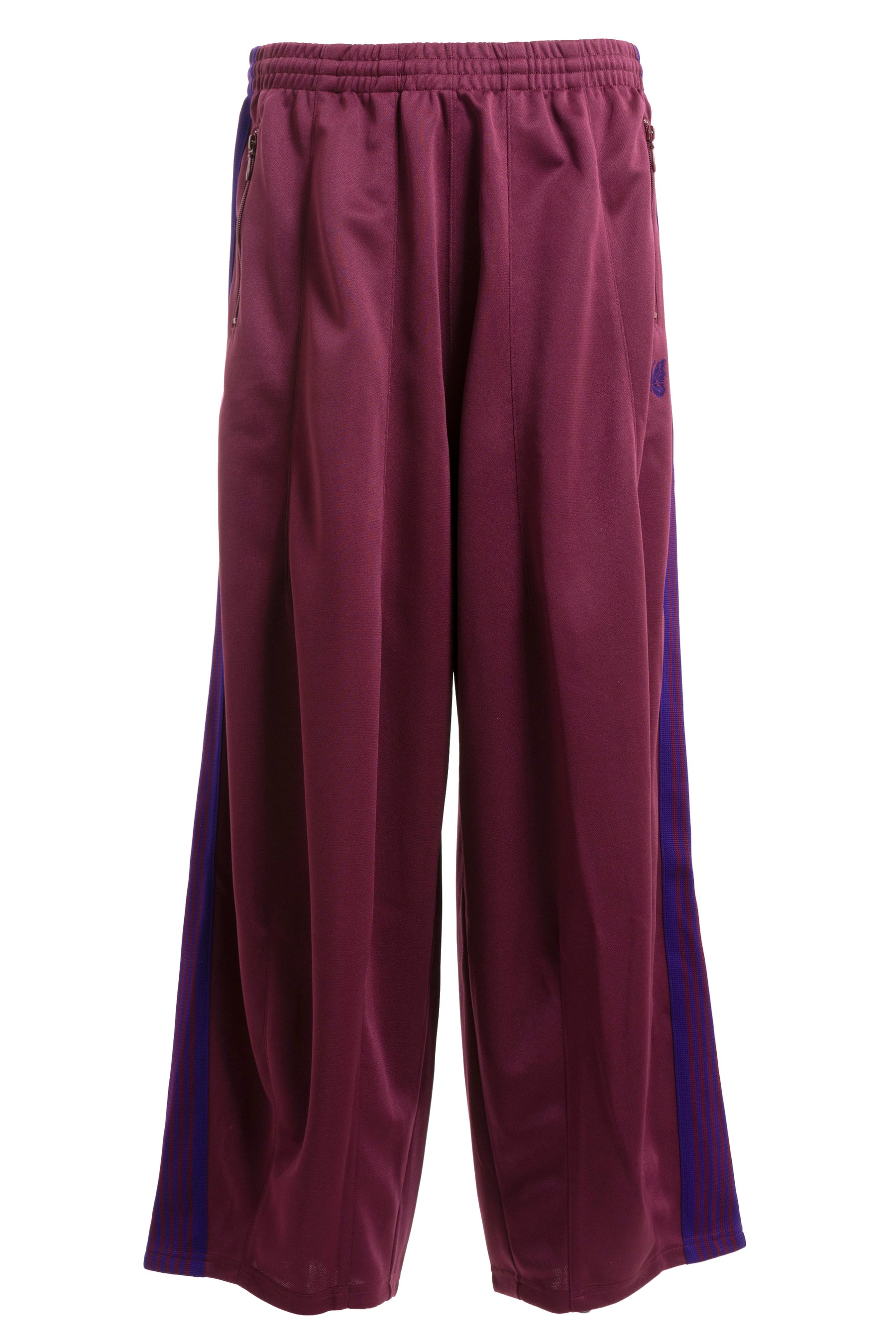 H.D. TRACK PANT - POLY SMOOTH / WINE