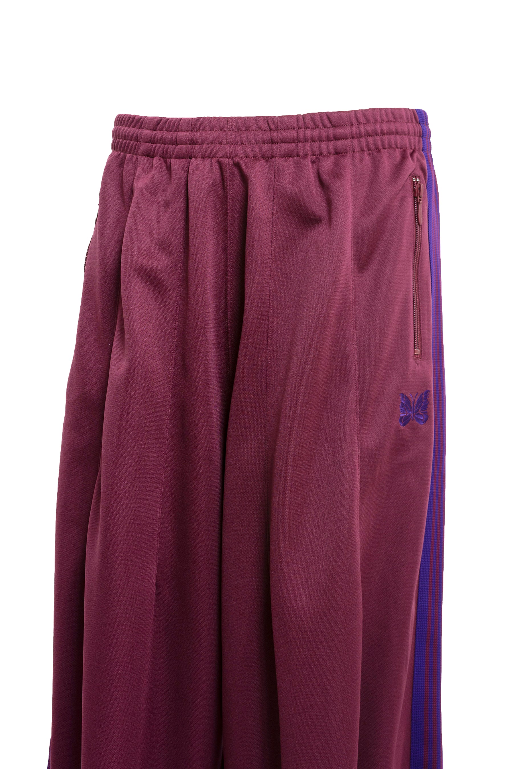 H.D. TRACK PANT - POLY SMOOTH / WINE