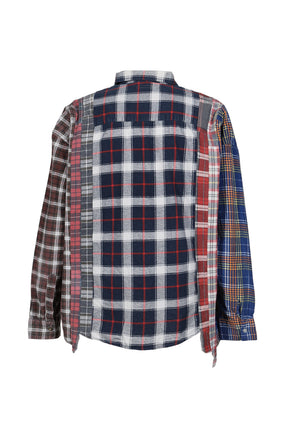 FLANNEL SHIRT -> 7 CUTS WIDE SHIRT / ASSORTED