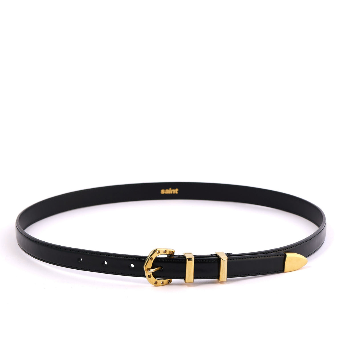 SAINT Mxxxxxx セントマイケル FW26 BELT/SAINT / BLK/GLD - NUBIAN