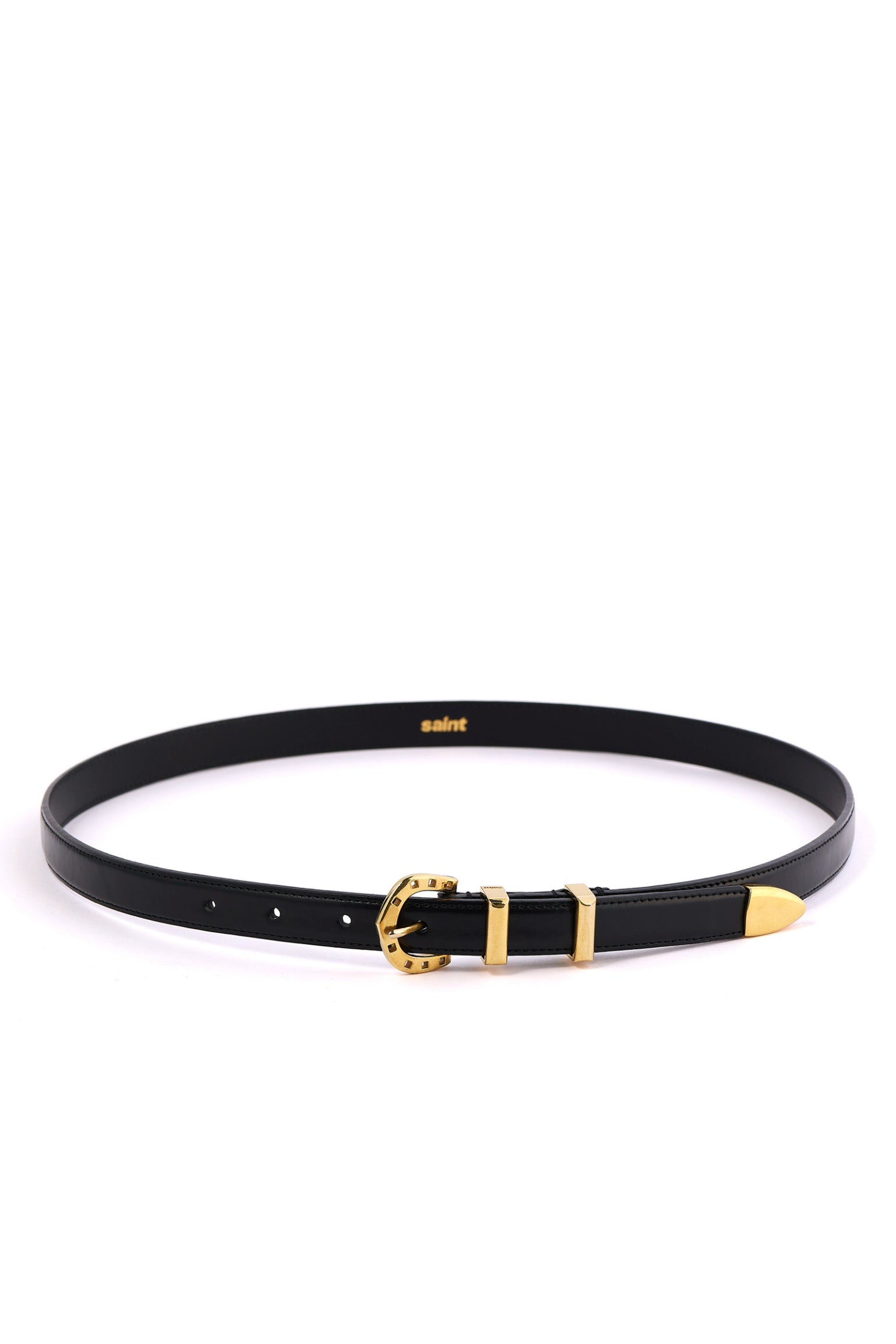 BELT/SAINT / BLK/GLD