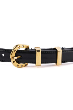 BELT/SAINT / BLK/GLD