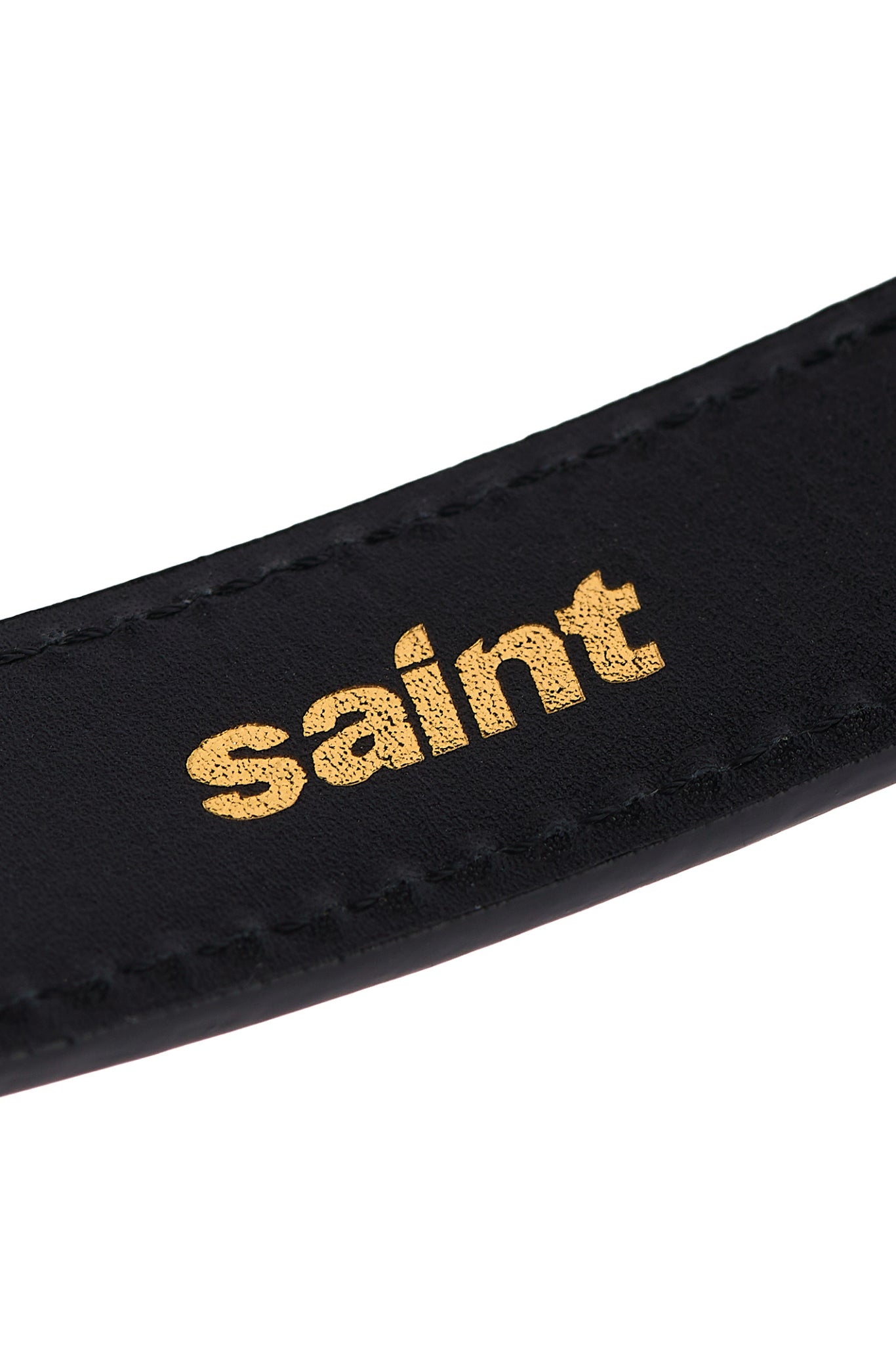 BELT/SAINT / BLK/GLD