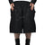 RH SUPER BAGGY DOUBLE KNEE SHORTS / RAW BLK
