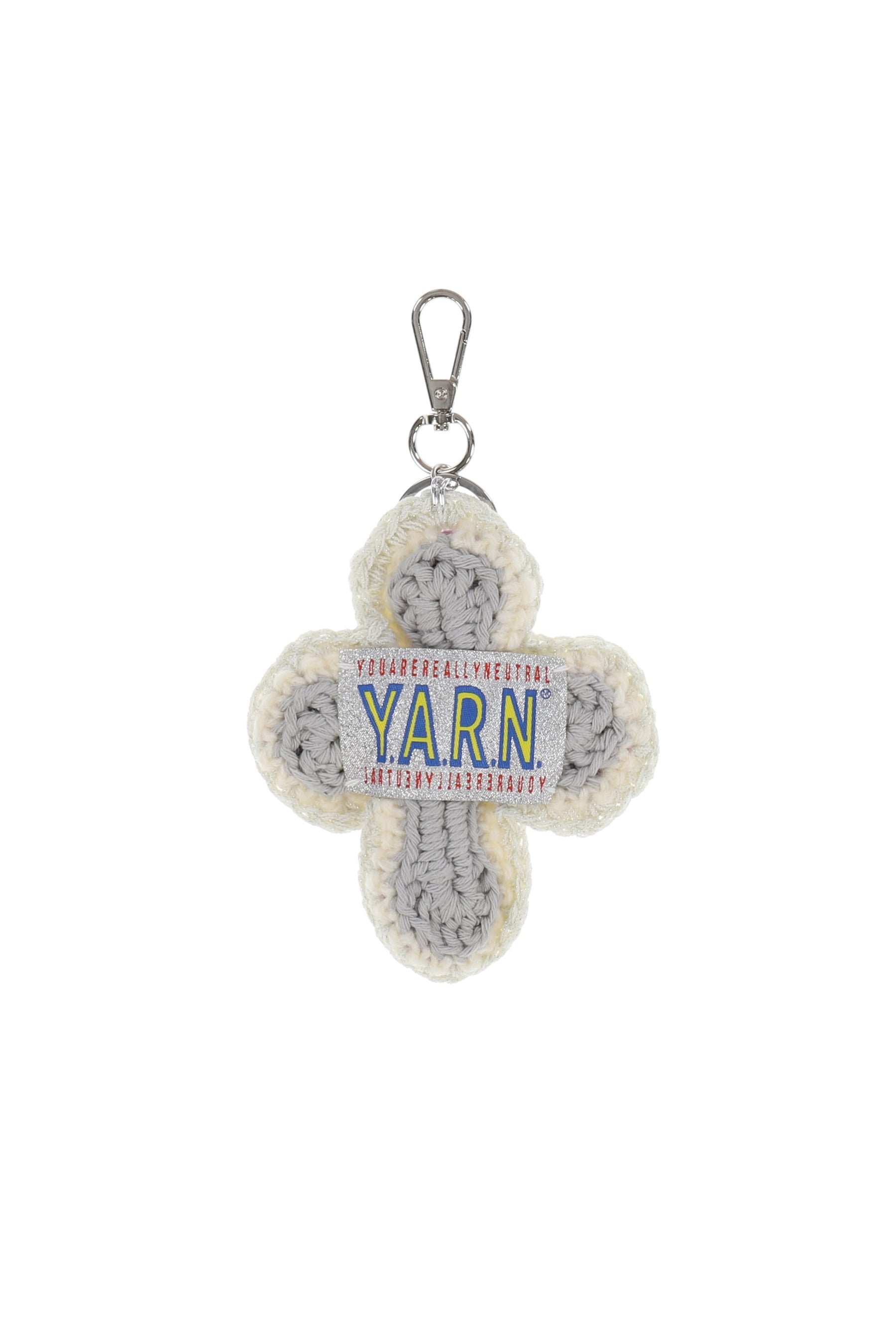 Y.A.R.N. ヤーン SS26 3D CROSS KEYCHAIN / MULTI - NUBIAN ヌビアン