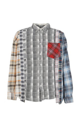 FLANNEL SHIRT -> 7 CUTS WIDE SHIRT / ASSORTED