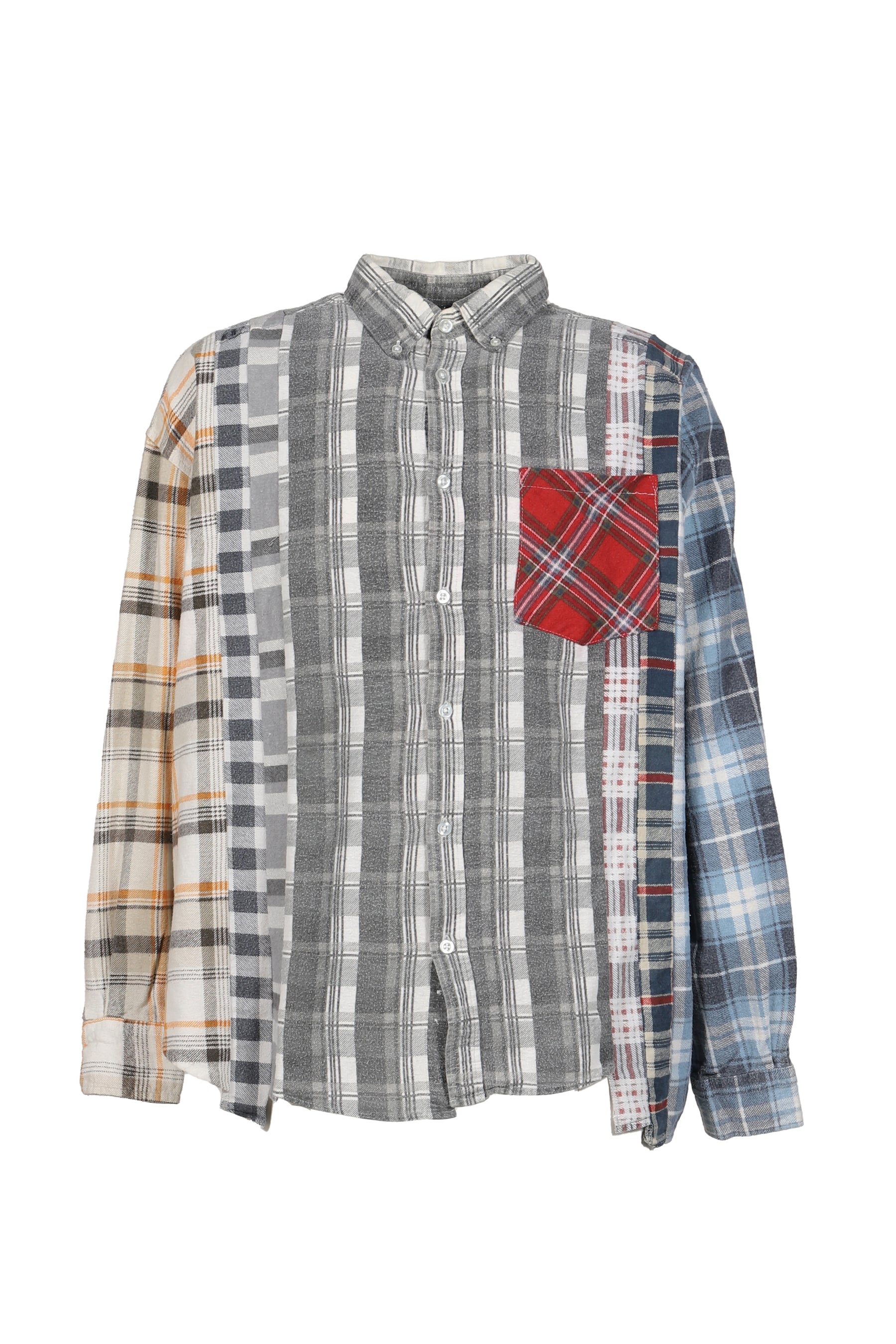 FLANNEL SHIRT -> 7 CUTS WIDE SHIRT / ASSORTED