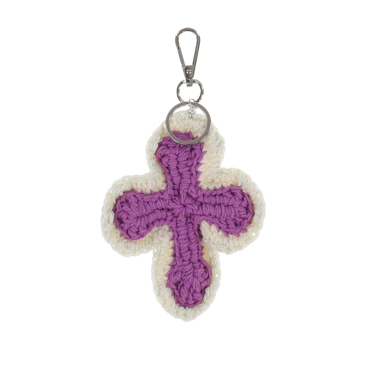 Y.A.R.N. ヤーン SS26 3D CROSS KEYCHAIN / MULTI - NUBIAN ヌビアン