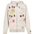 KIDS DOODLE SWEAT PARKA / WHT