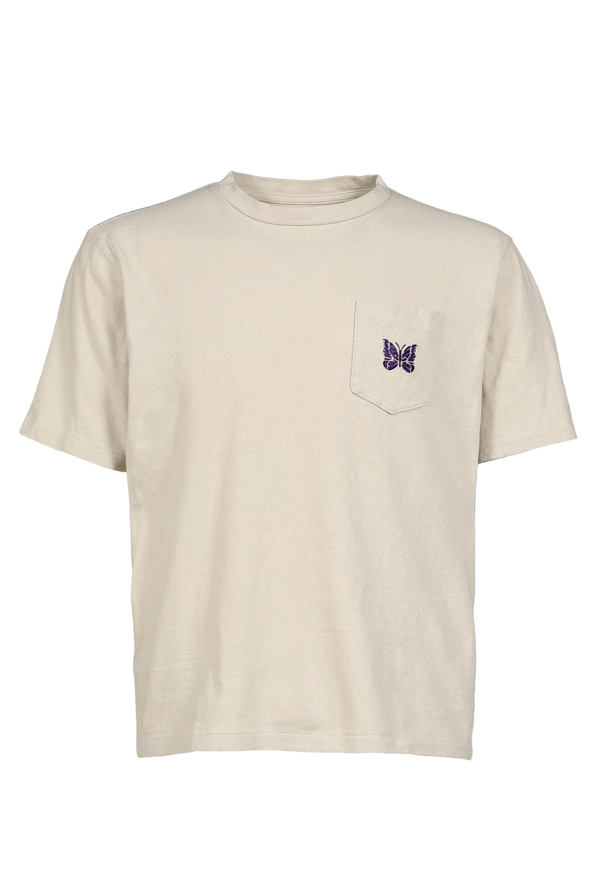 S/S POCKET TEE - COTTON JERSEY / BEI