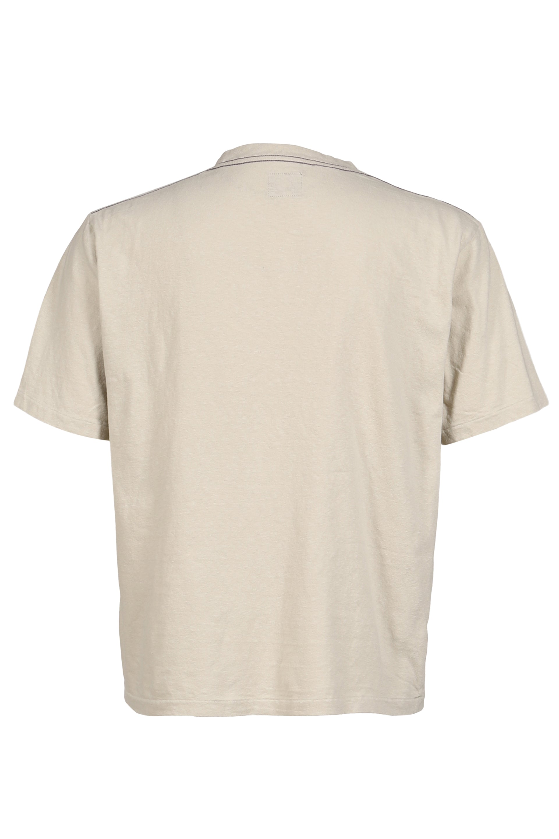 S/S POCKET TEE - COTTON JERSEY / BEI