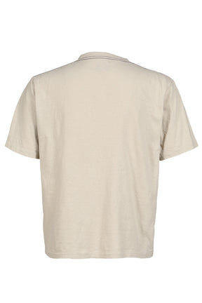 S/S POCKET TEE - COTTON JERSEY / BEI