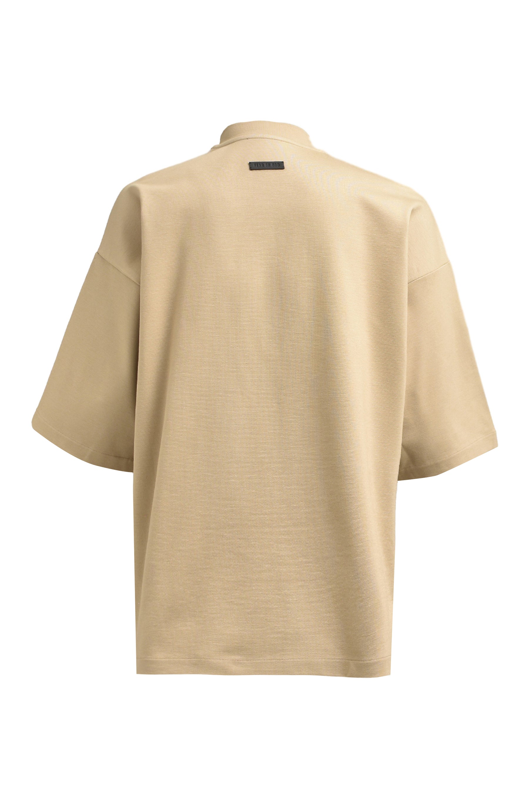 EMBROIDERED 8 MILANO TEE / DUNE