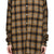 DISTRESSED HOODED CHECKED SHIRT / BRW