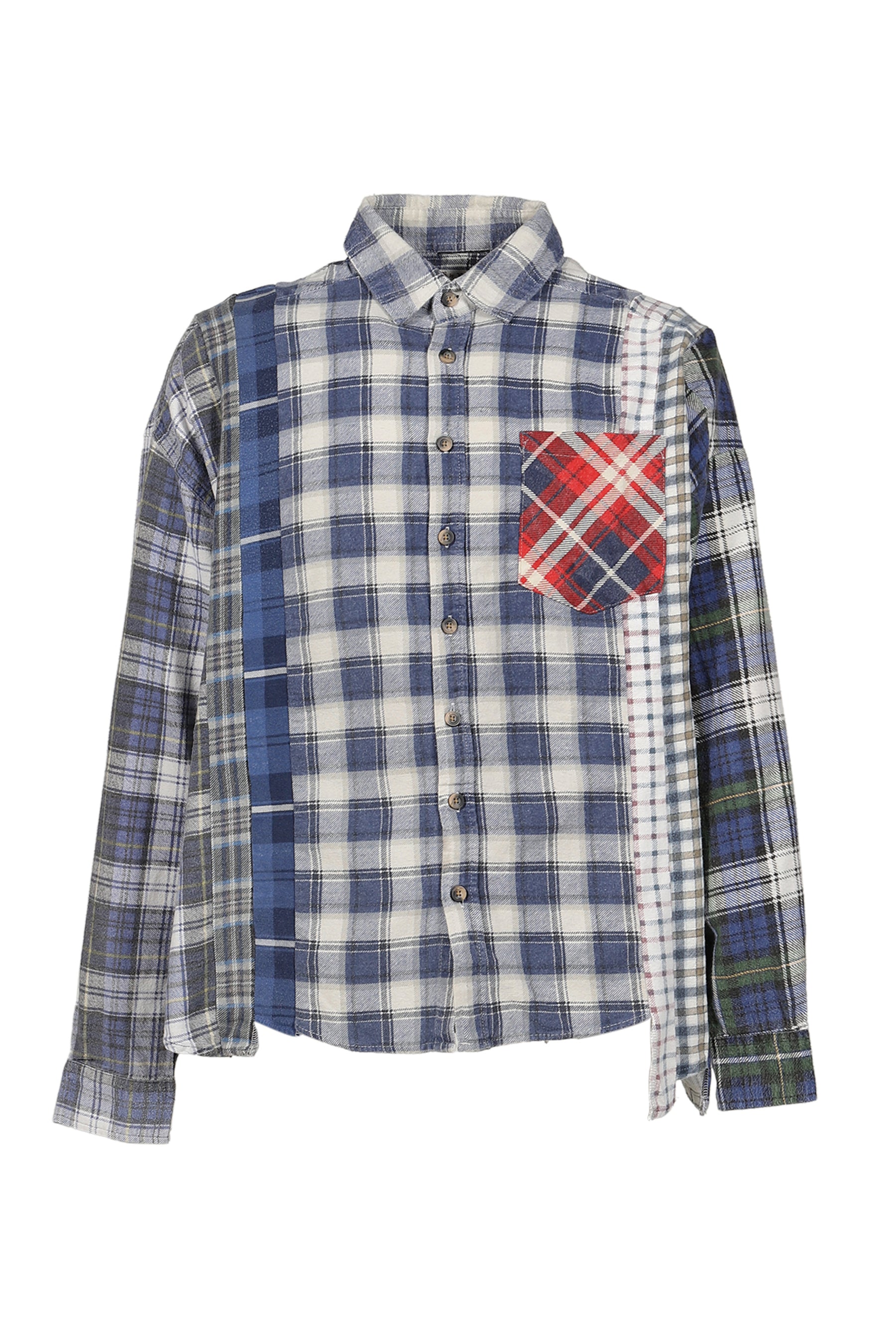 FLANNEL SHIRT -> 7 CUTS WIDE SHIRT / ASSORTED