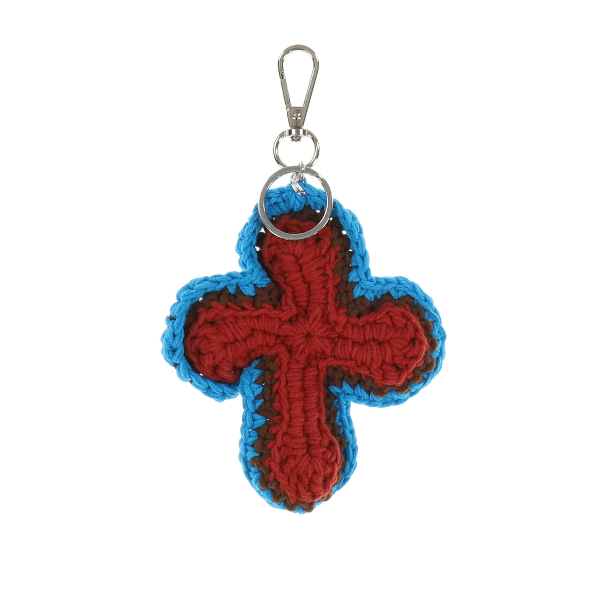 Y.A.R.N. ヤーン SS26 3D CROSS KEYCHAIN / MULTI - NUBIAN ヌビアン