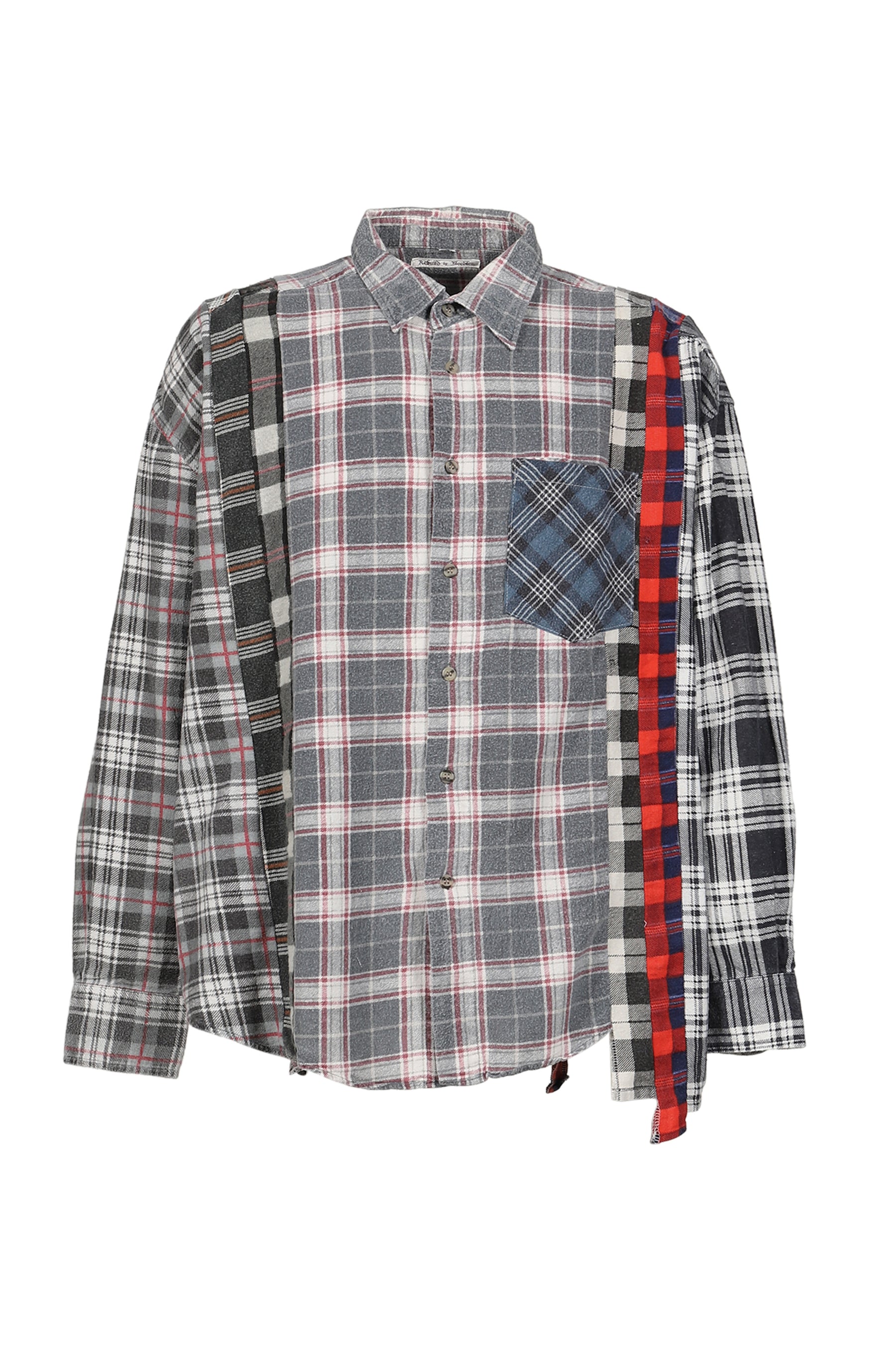 FLANNEL SHIRT -> 7 CUTS WIDE SHIRT / ASSORTED