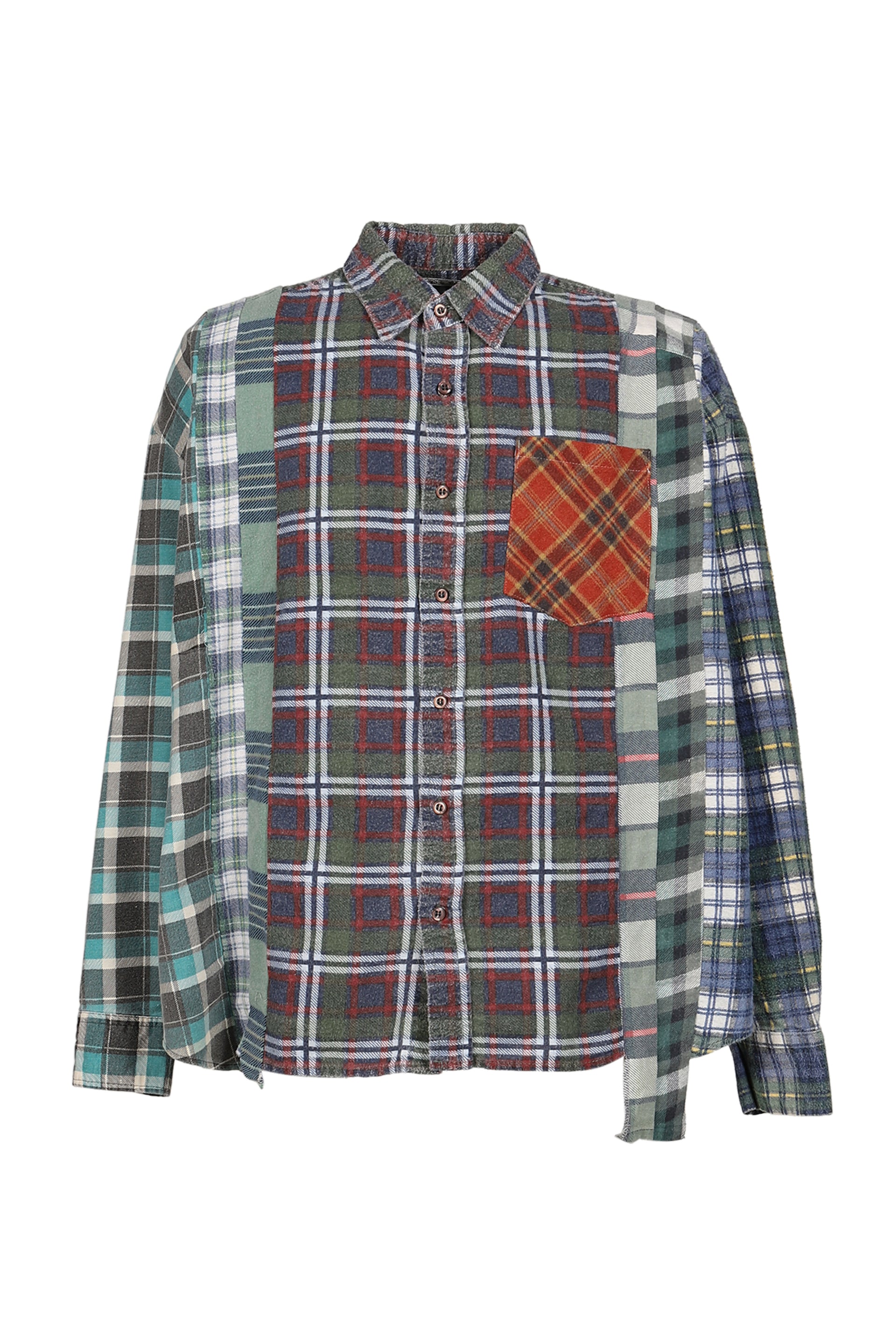 FLANNEL SHIRT -> 7 CUTS WIDE SHIRT / ASSORTED