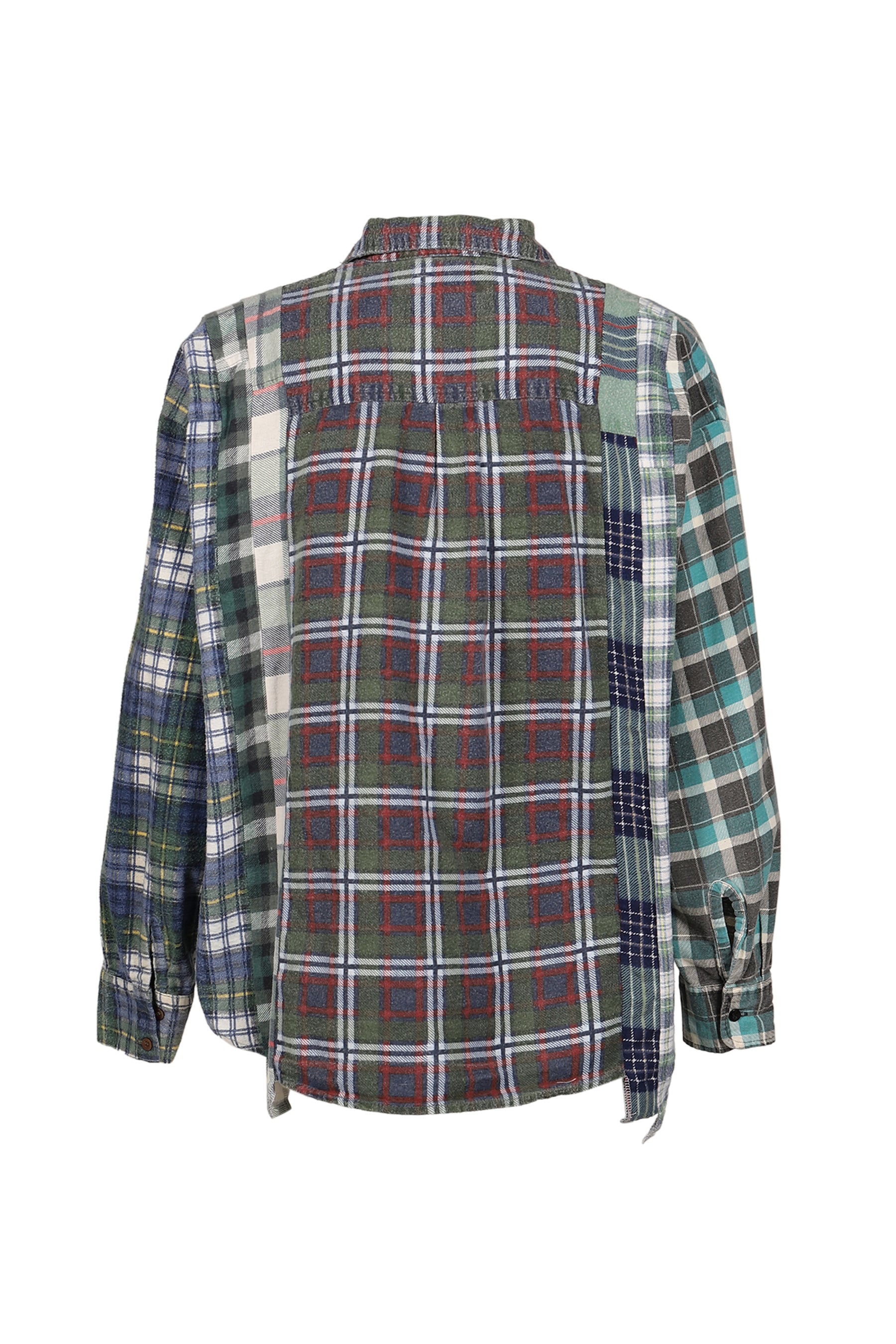 FLANNEL SHIRT -> 7 CUTS WIDE SHIRT / ASSORTED