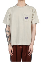 S/S POCKET TEE - COTTON JERSEY / BEI