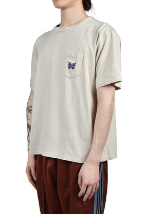 S/S POCKET TEE - COTTON JERSEY / BEI