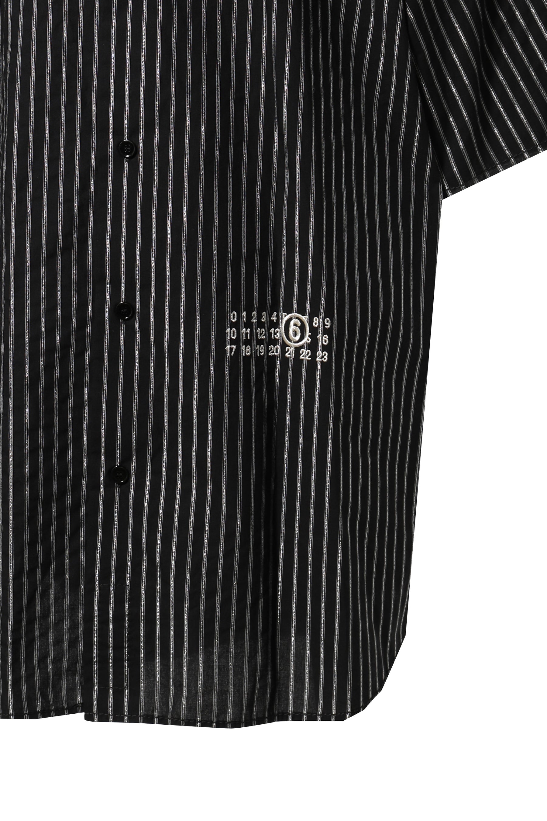 MM6 Maison Margiela SS23 SHIRT / BLK SIL -NUBIAN