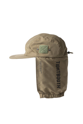 TIGHTBOOTH SS23 SUNSHADE CAMP CAP / KHA - NUBIAN