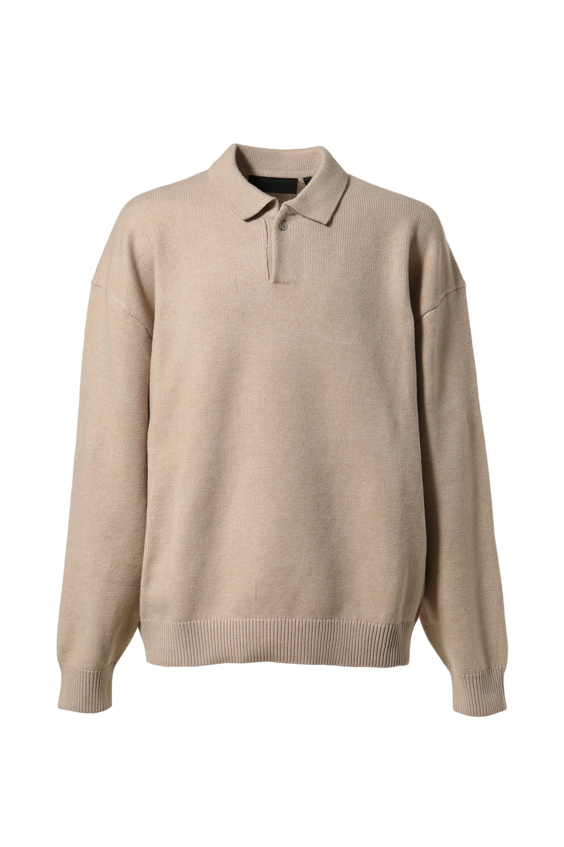 ESSENTIALS エッセンシャルズFW23 ESSENTIALS KNIT POLO / GOLD