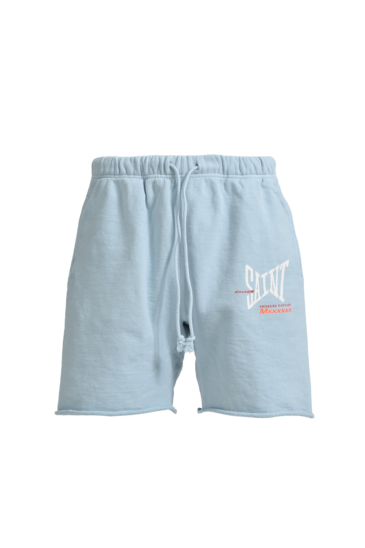 SWEAT SHORTS/RIBON SAINT / BLU