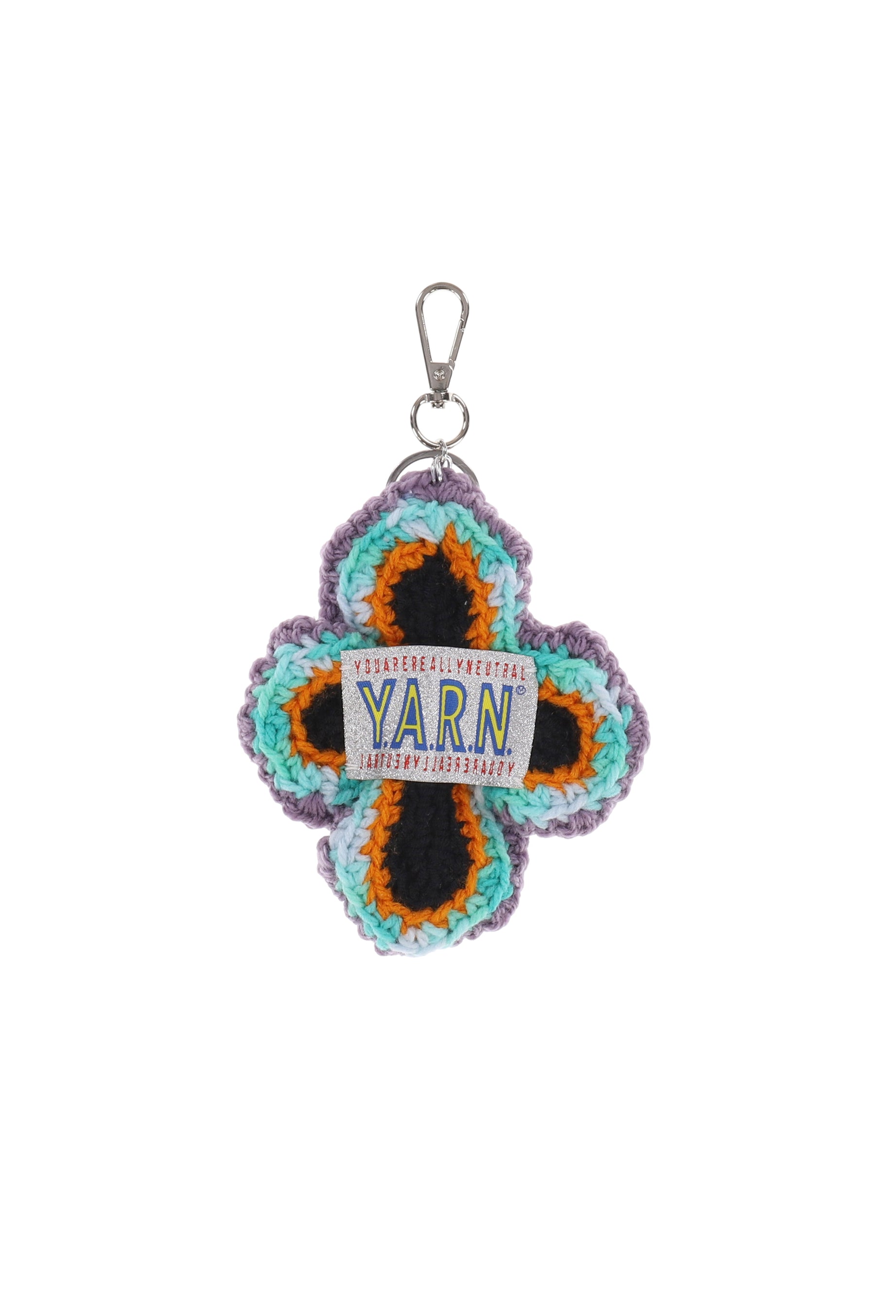Y.A.R.N. ヤーン SS26 3D CROSS KEYCHAIN / MULTI - NUBIAN ヌビアン