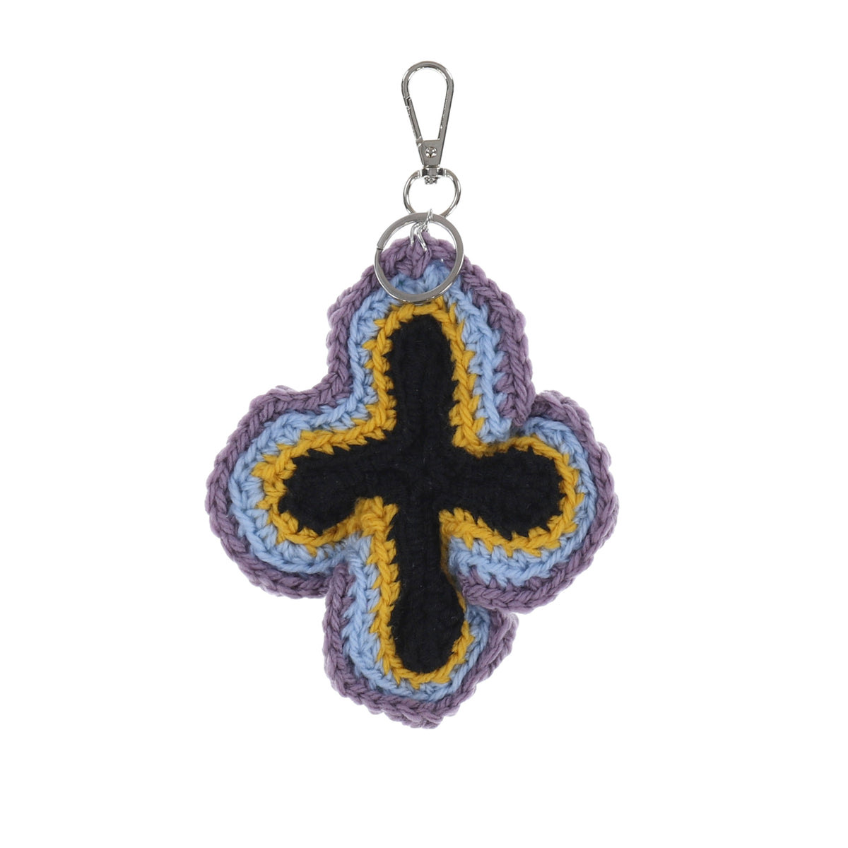 Y.A.R.N. ヤーン SS26 3D CROSS KEYCHAIN / MULTI - NUBIAN ヌビアン