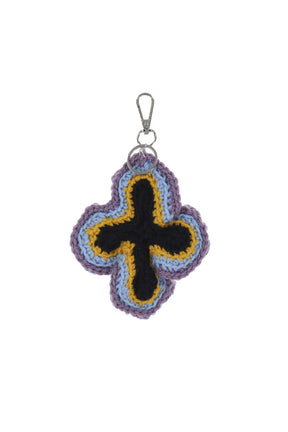 Y.A.R.N. ヤーン SS26 3D CROSS KEYCHAIN / MULTI - NUBIAN ヌビアン