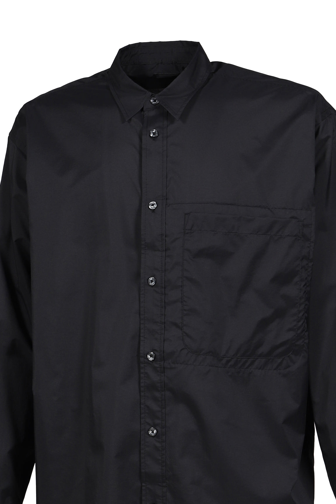 DAIWA PIER39 SS26 TECH PERTEX_ TRAVEL SHIRT / BLK - NUBIAN