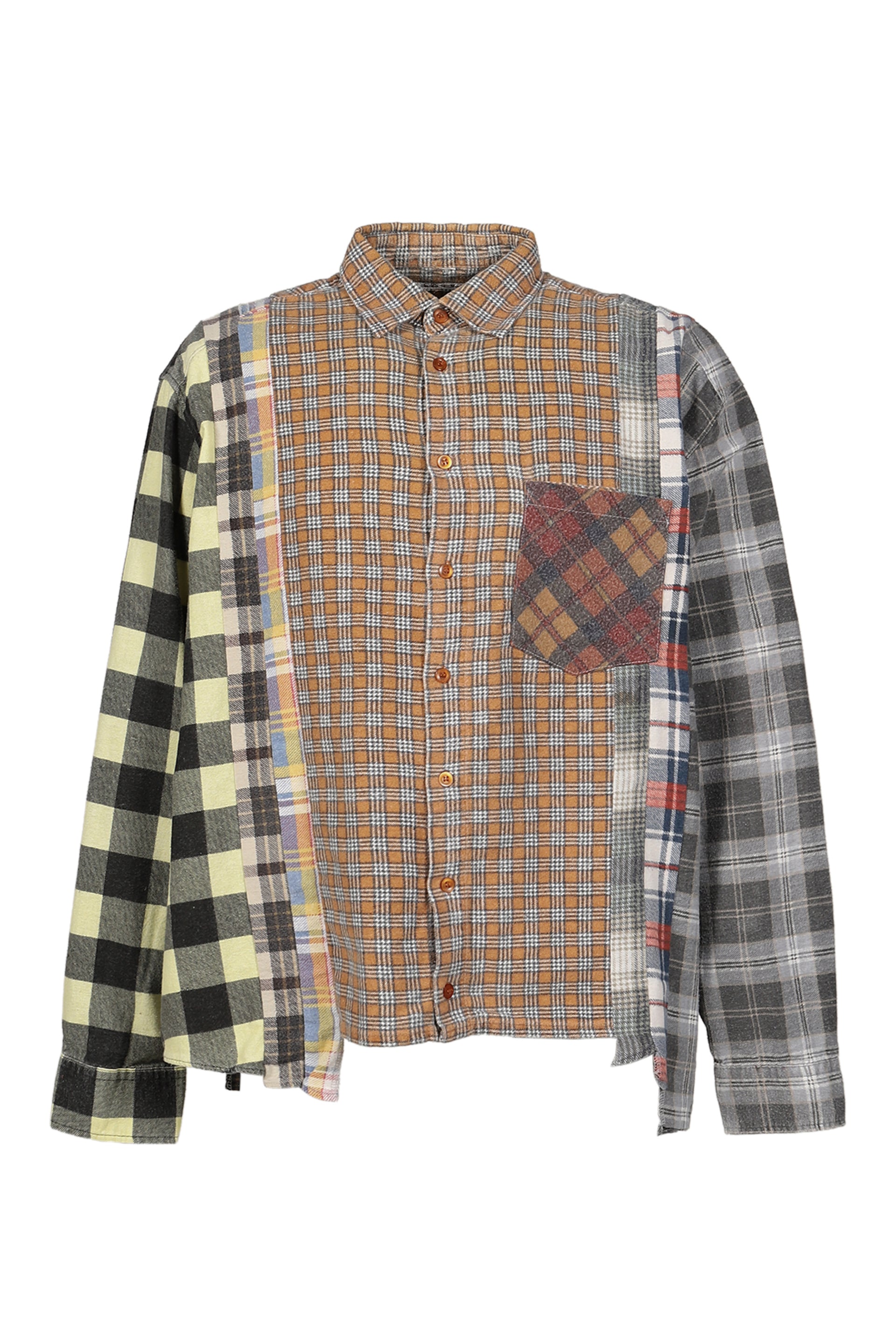 FLANNEL SHIRT -> 7 CUTS WIDE SHIRT / ASSORTED