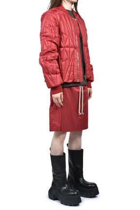 MONCLER + RICK OWENS KILTSHORTS / DUSTY PNK