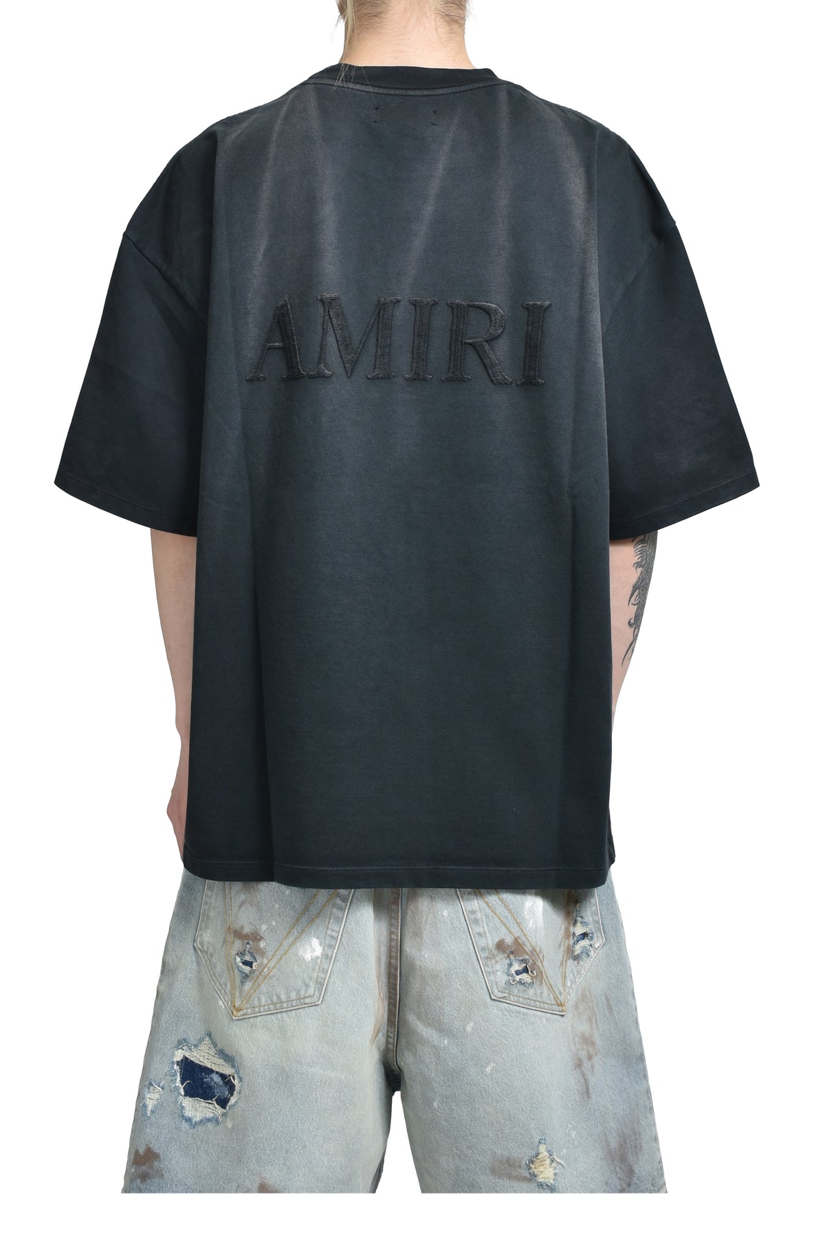 VINTAGE AMIRI OVERSIZED TEE / BLK