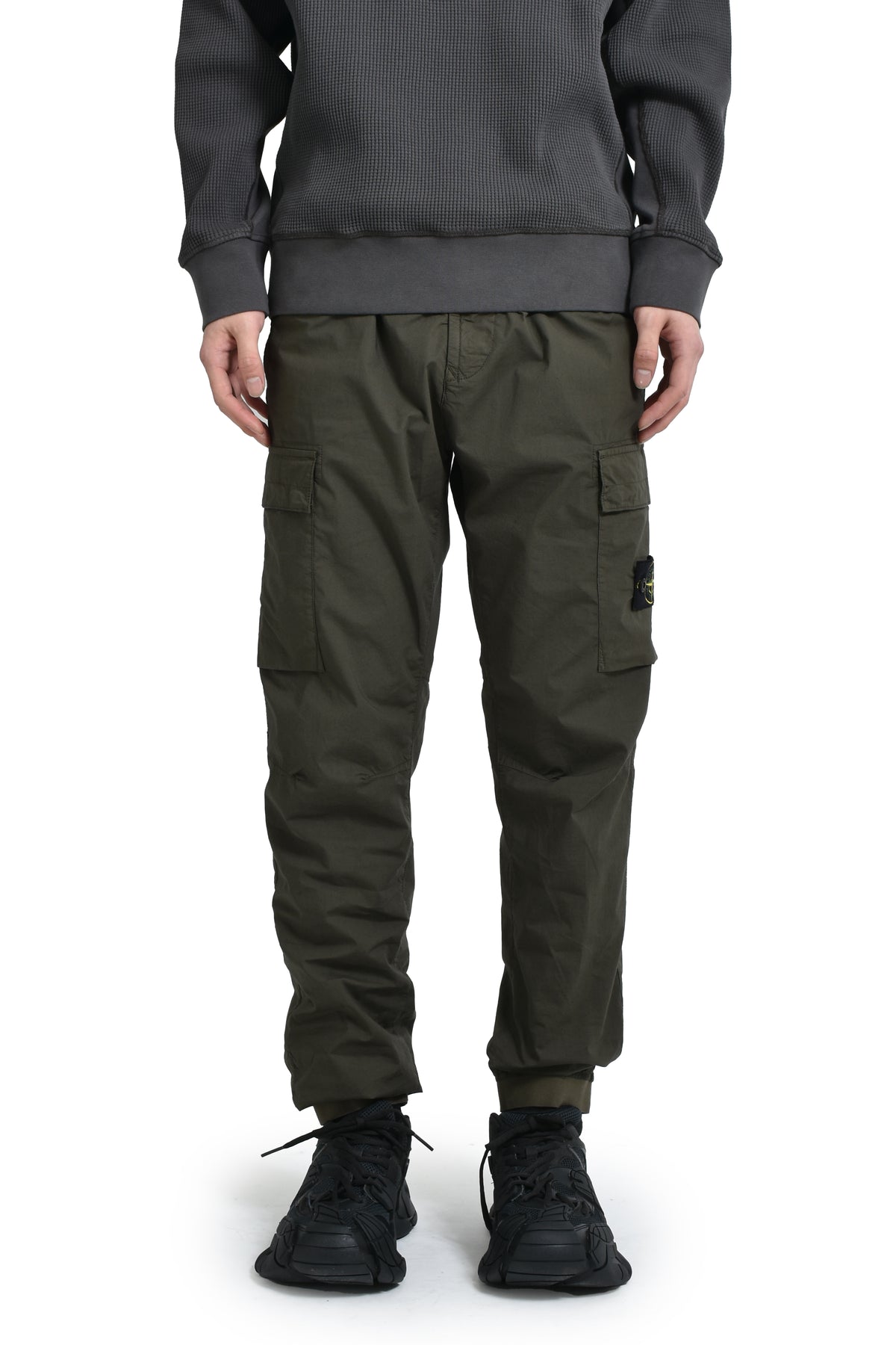 TROUSERS / MILITARY GRN