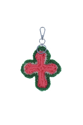 3D CROSS KEYCHAIN / MULTI