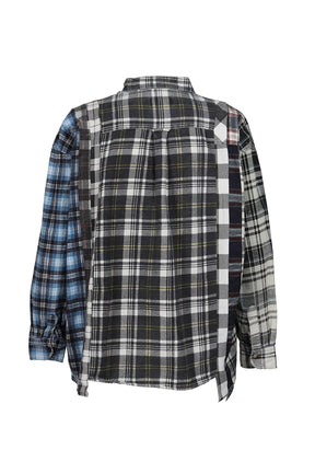 FLANNEL SHIRT -> 7 CUTS WIDE SHIRT / ASSORTED