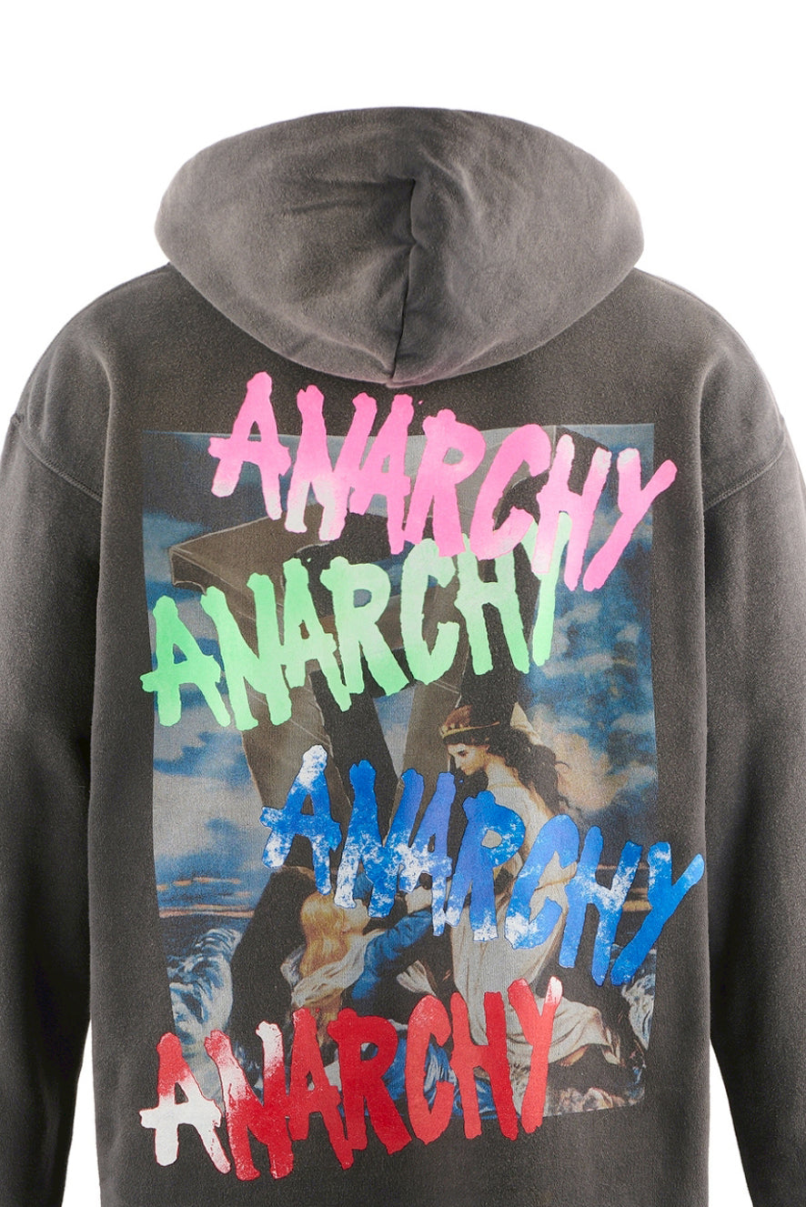 SAINT Mxxxxxx セントマイケル HOODIE ANARCHY L SAINT Mxxxxxx セントマイケル FW25 8th Drop HOODIE/ANARCHY