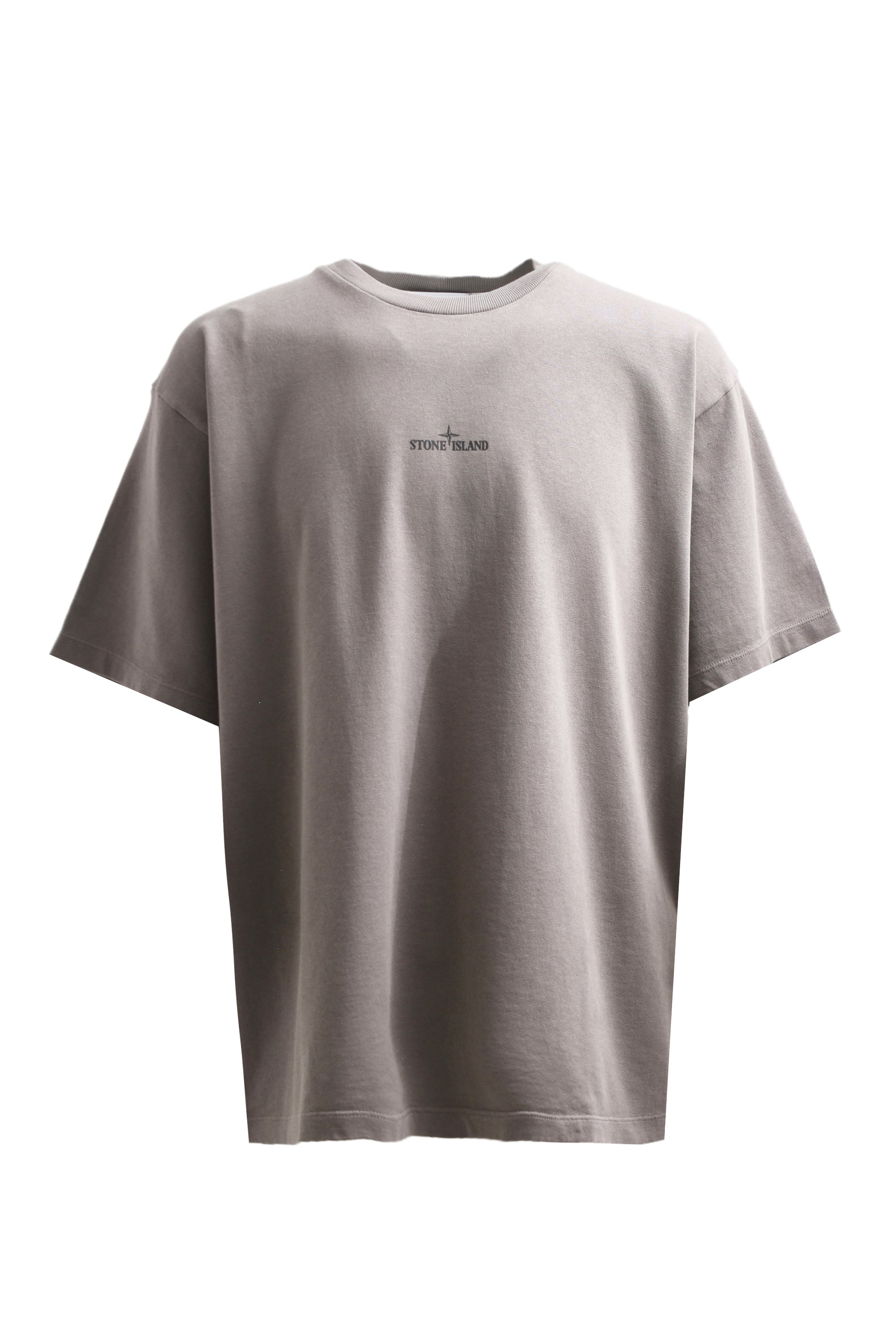 STONE ISLAND ストーンアイランド SS24 LOGO PRINT T-SHIRT / DOVE GRY