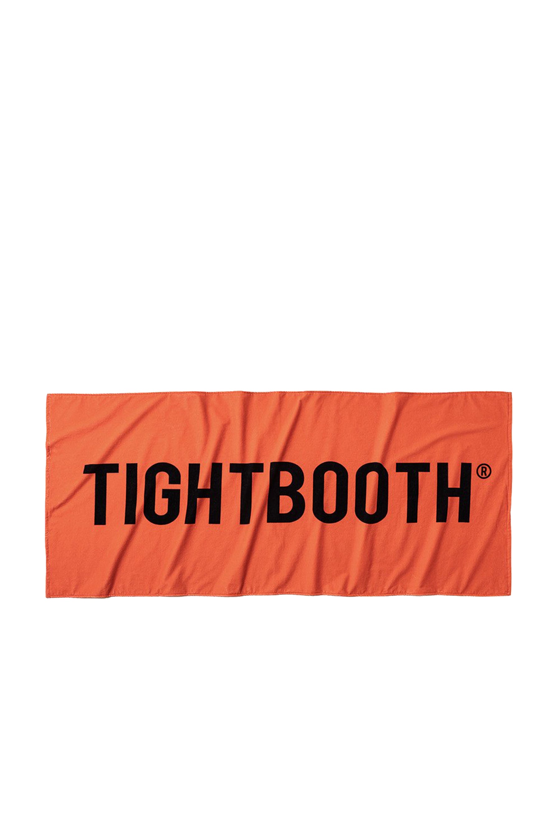 新品 TIGHTBOOTH LOGO BEACH TOWEL Orange