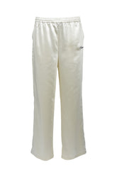 SCRIPT LOGO COATING PANTS / WHT