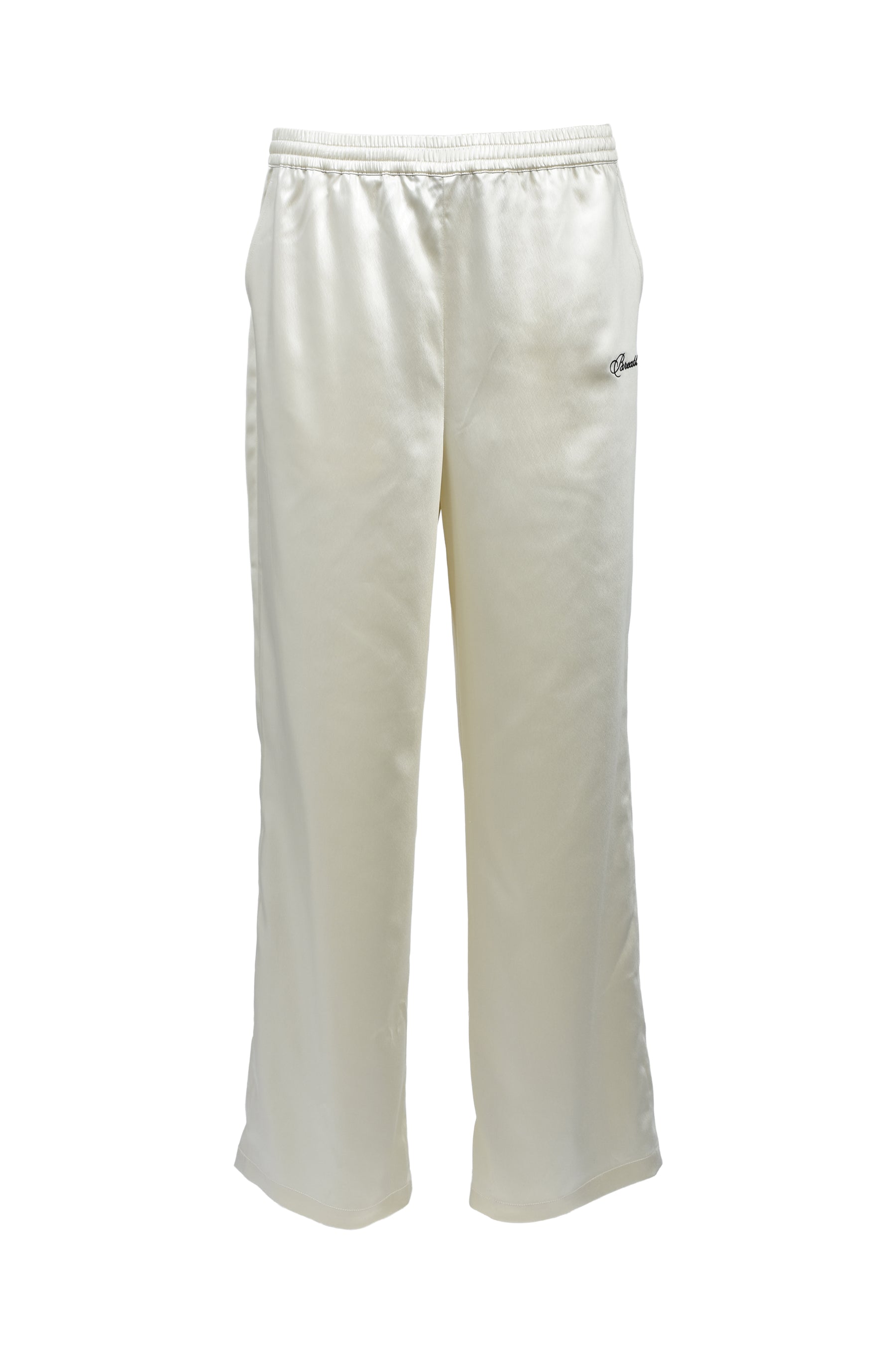 SCRIPT LOGO COATING PANTS / WHT
