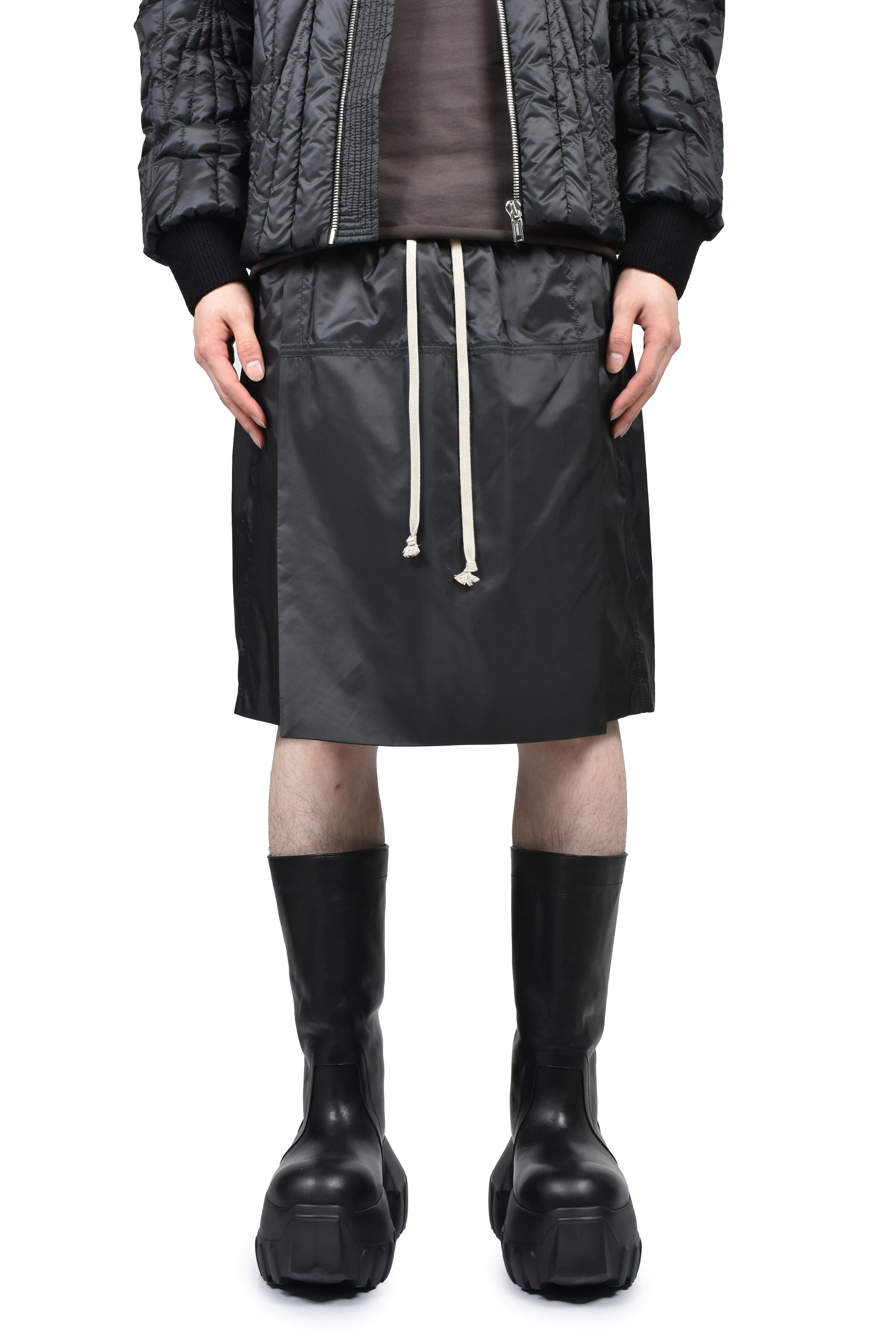 MONCLER + RICK OWENS KILTSHORTS / BLK