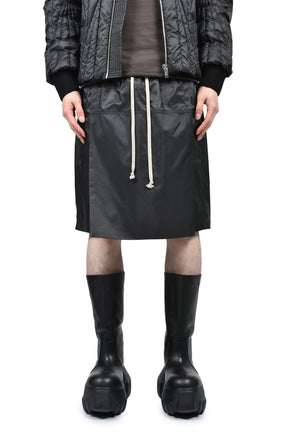 MONCLER + RICK OWENS KILTSHORTS / BLK