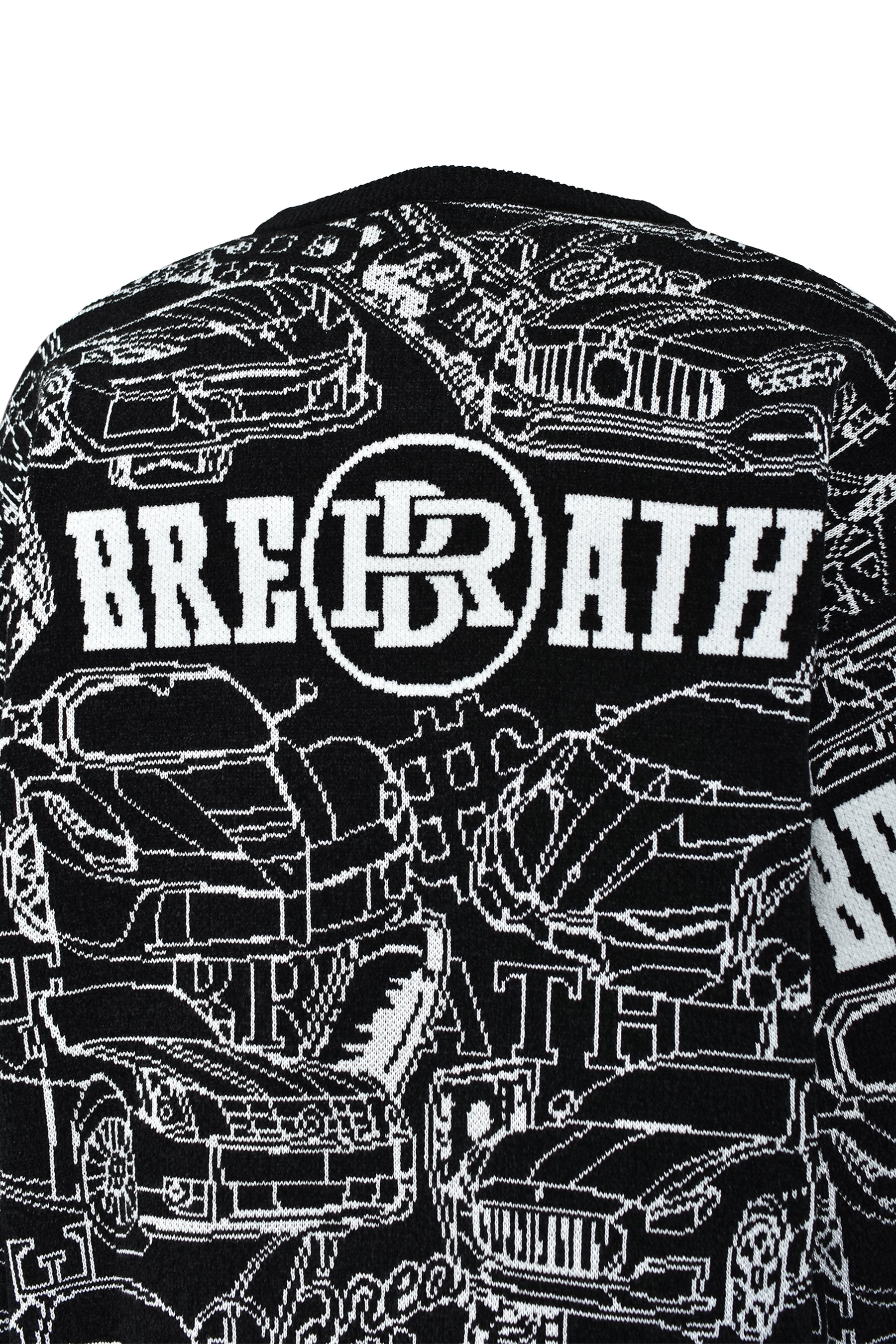 SUPER CAR MALL KNIT / BLACK 