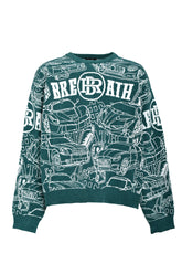 SUPER CAR MALL KNIT / GRN