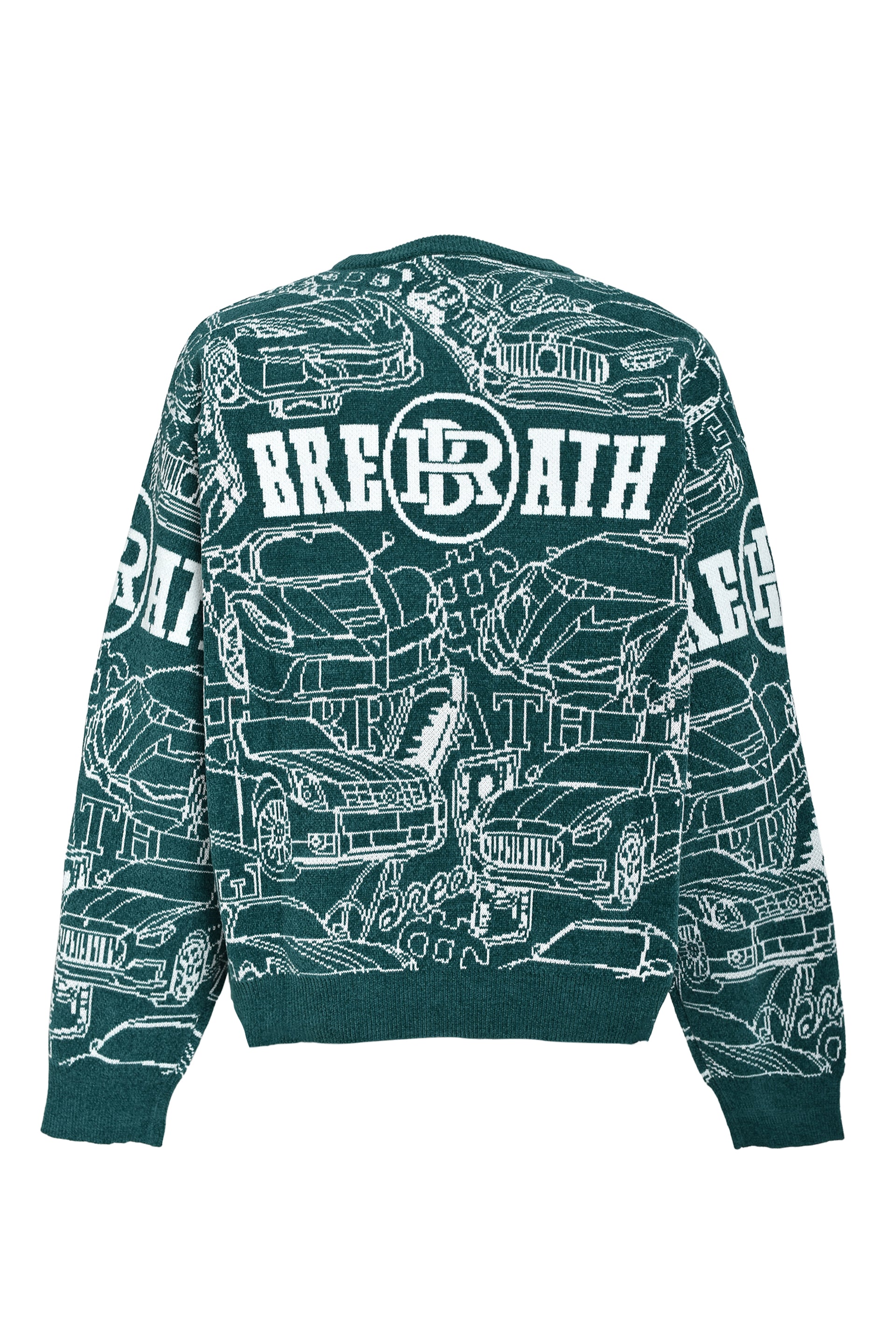 SUPER CAR MALL KNIT / GRN