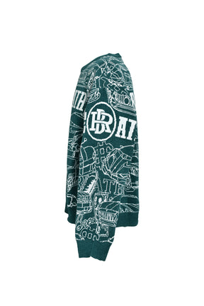 SUPER CAR MALL KNIT / GRN